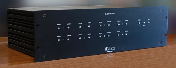 8 x quad digital changeover