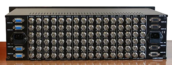 8 x quad digital changeover