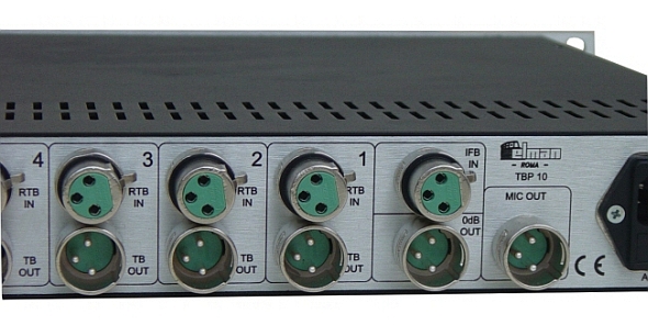 TBP10 - 10 channels intercom full duplex 
