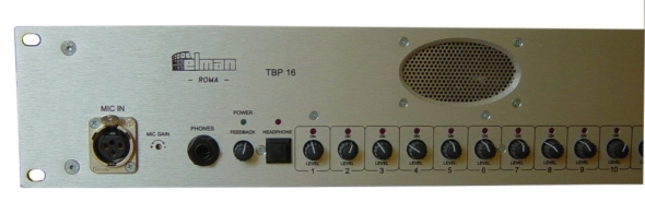 TBP16 - 16 channels intercom full duplex