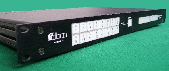 AVM168 - video router PAL/NTSC 16x8