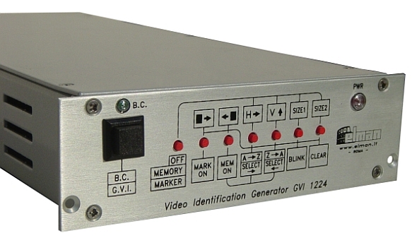 GVI1224 - characters and color bars generator PAL or NTSC