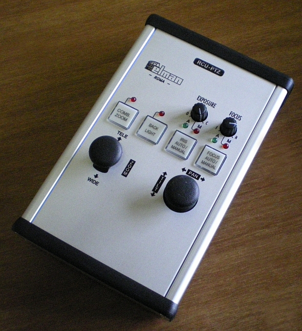 RCU-PTZ - remote control unit for PTZ videocameras