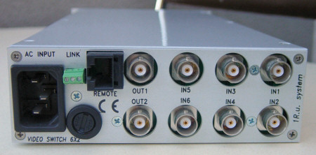 elman video switcher 6x1 6x2