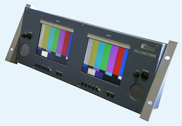 Monitor TFT SDI AES doppio