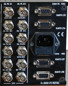 8 x quad c/o digitale